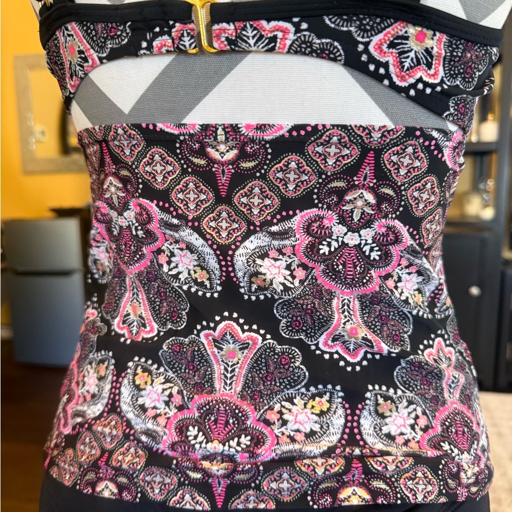 Arizona Jean Company Women’s Black and Pink Bikini - Picture 9 of 13
